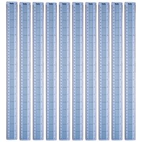 Helix Shatter Resistant Ruler Gridded 45cm Blue (Pack of 10)