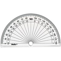 Helix 410cm 180 Degrees Protractor (Pack of 50)