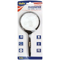 Helix Bifocal Magnifying Glass Hand Held 75mm