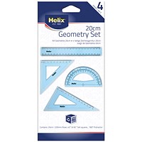 Helix 20cm Geometry Set (Pack of 10)