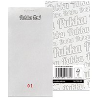 Single-Part Service Pad, Numbered 1-100, 127x64mm, Pack of 50