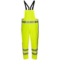 Hydrowear Vechta Hydrosoft High Visibility Waterproof Bib & Brace, Saturn Yellow, Medium Hydrowear Vechta Hydrosoft High Visibility Waterproof Bib & Brace, Saturn Yellow, Medium