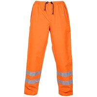 Hydrowear Neede Simply No Sweat Waterproof Premium Trousers, Orange, Large