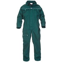 Hydrowear Kopenhagen Simply No Sweat Waterproof Premium Coveralls, Green, Large