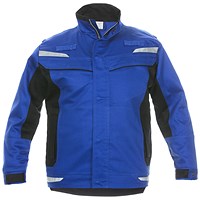 Hydrowear Marburg Multi Venture Flame Retardant Anti-Static Jacket, Royal Blue & Black, 54