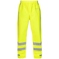 Hydrowear Nagoya Multi Hydrosoft Flame Retardant Anti-Static High Visibility Waterproof Trousers, Saturn Yellow, Medium