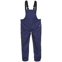 Hydrowear Uden Simply No Sweat Waterproof Bib & Brace, Navy Blue, Small