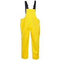 Hydrowear Uden Simply No Sweat Waterproof Bib & Brace, Yellow, Large