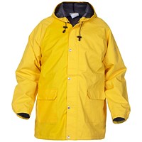 Hydrowear Ulft Simply No Sweat Waterproof Jacket, Yellow, 2XL Hydrowear Ulft Simply No Sweat Waterproof Jacket, Yellow, 2XL