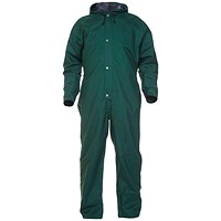 Hydrowear Urk Simply No Sweat Waterproof Coveralls, Green, 4XL