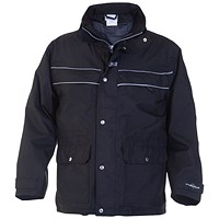 Hydrowear Kiel Simply No Sweat Waterproof Parka, Black, Medium Hydrowear Kiel Simply No Sweat Waterproof Parka, Black, Medium