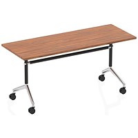 Impulse Rectangular Tilt Table, 1600mm Wide, Walnut