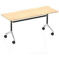 Impulse Rectangular Tilt Table, 1600mm Wide, Maple