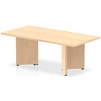 Impulse Rectangular Arrowhead Leg Coffee Table, W1200 x D600 x H450mm, Maple Impulse Rectangular Arrowhead Leg Coffee Table, W1200 x D600 x H450mm, Maple