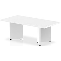 Impulse Rectangular Arrowhead Leg Coffee Table, W1200 x D600 x H450mm, White Impulse Rectangular Arrowhead Leg Coffee Table, W1200 x D600 x H450mm, White