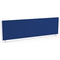 Impulse Evolve Desk Screen, 1400x400mm, Blue