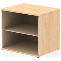 Impulse Desk High Bookcase, 1 Shelf, Maple Impulse Desk High Bookcase, 1 Shelf, Maple