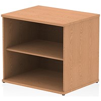 Impulse Desk High Bookcase, 1 Shelf, Oak