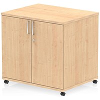 Impulse 600mm Deep Desk High Mobile Cupboard, Maple Impulse 600mm Deep Desk High Mobile Cupboard, Maple