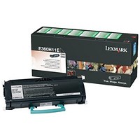 Lexmark E360 Return Programme 9K Toner Cartridge High Yield Black E360H11E