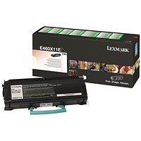 Lexmark Extra High Yield Black Toner Cartridge E460X11E