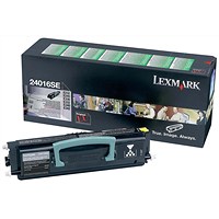 Lexmark Black Return Program Laser Toner Cartridge 0024016SE