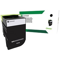 Lexmark 702K Black Laser Toner Cartridge