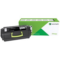 Lexmark 522HE High Yield Black Corporate Toner Cartridge 52D2H0E