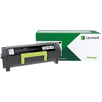 Lexmark Black Return Programme 10K Toner Cartridge 60F2H00