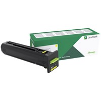 Lexmark Return Programme 8K Toner Cartridge Yellow 72K20Y0