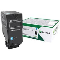 Lexmark CS/CX72xx Return Programme 3K Toner Cartridge Cyan 74C20C0