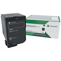 Lexmark Return Programme 3K Toner Cartridge Black 74C20K0