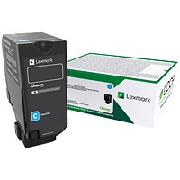 Lexmark CS/CX725 Corporate 12K Toner Cartridge High Yield Cyan 74C2HCE