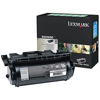 Lexmark 64016SE Black Laser Toner Cartridge
