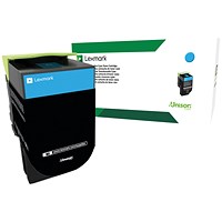 Lexmark CS/CX417 Return Programme 3.5K Toner Cartridge High Yield Cyan 71B2HC0