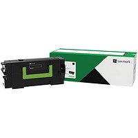 Lexmark MS82x Return Programme 55K Toner Cartridge Ultra High Yield Black 58D2U00