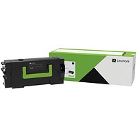 Lexmark MS82x Corporate 55K Toner Cartridge Ultra High Yield Black 58D2U0E