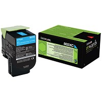 Lexmark Cyan Return Programme 4K Toner Cartridge 80C2XC0