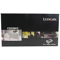 Lexmark C522 Return Programme 4K Toner Cartridge Black C5220KS