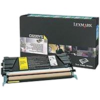 Lexmark C522 Return Programme 3K Toner Cartridge Yellow C5220YS