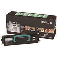 Lexmark E250 Black Return Program Toner Cartridge E250A11E