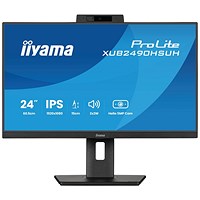iiyama ProLite XUB2490HSUH-B2 Monitor 24in + Camera/Mic