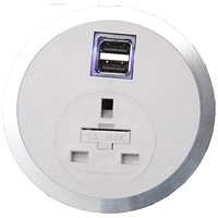 Impulse Port-EL 1 x UK Socket 1 x Smart Charge