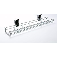 Impulse Cable Management Basket, 800mm Desk, Silver