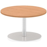 Italia Poseur Round Table, 600mm Diameter, 475mm High, Oak Italia Poseur Round Table, 600mm Diameter, 475mm High, Oak