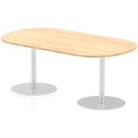 Italia Poseur Boardroom Table, 1800mm Wide, Maple Italia Poseur Boardroom Table, 1800mm Wide, Maple