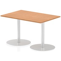 Italia Poseur Rectangle Table 1200mm Wide, 800mm Deep, Oak Italia Poseur Rectangle Table 1200mm Wide, 800mm Deep, Oak