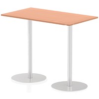Italia Poseur Rectangular Table, W1400 x D800 x H1145mm, Beech Italia Poseur Rectangular Table, W1400 x D800 x H1145mm, Beech