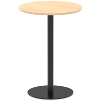 Italia Poseur Round Table, 800mm Wide, 1145mm High, Maple Italia Poseur Round Table, 800mm Wide, 1145mm High, Maple