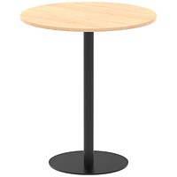 Italia Poseur Round Table, 1000mm Wide, 1145mm High, Maple Italia Poseur Round Table, 1000mm Wide, 1145mm High, Maple